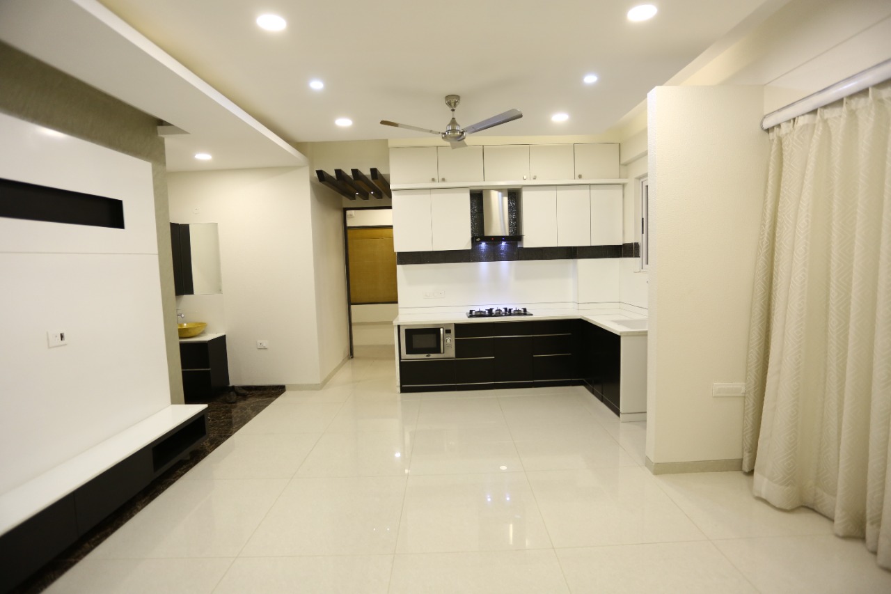 DCNPL Hills Vistaa 2 BHK - Dining + Kitchen Area