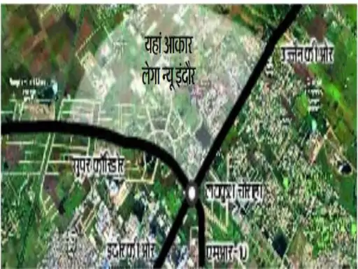 New Indore will be located between Super Corridor-Ujjain Road: Name will be Ahilya Nagar; 15 minute city concept like Paris